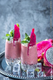 火龙果 饮料 冰沙