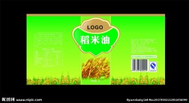 食用油瓶贴