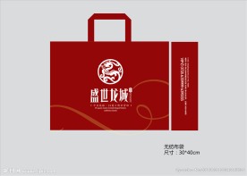 盛世龙城广告无纺布袋