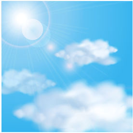 蓝天白云