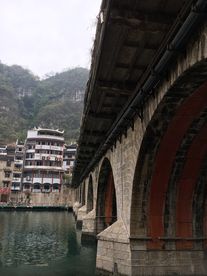 旅游 景点 风景照片 古城 桥