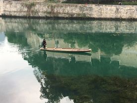 旅游 景点 风景照片 古城 船