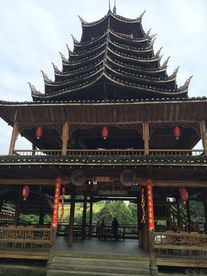 塔 摄影 侗族建筑