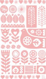 小鸟花字母