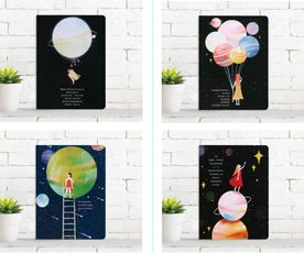 本子封面设计   星球女孩