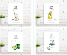 本子封面   夏天饮料