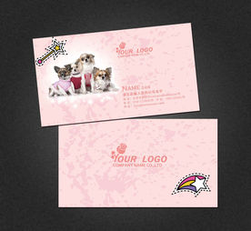 宠物店名片