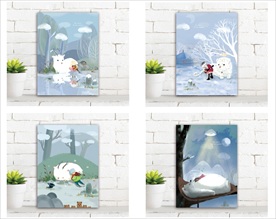 本子封面  冬之声