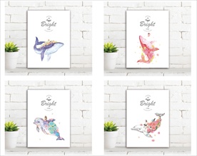 本子封面  华丽的鱼