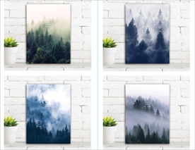 本子封面 迷雾森林