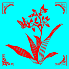 蝶恋花剪纸