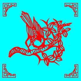鸟剪纸