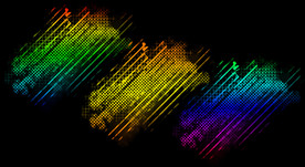 颓废斜线条笔刷