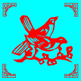 鸟剪纸