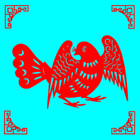 鸟剪纸