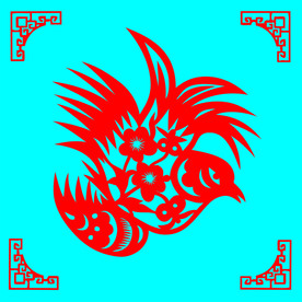 鸟剪纸