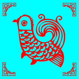 鸟剪纸