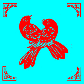 鸟剪纸