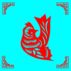 鸟剪纸