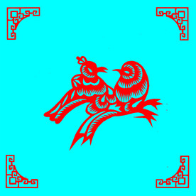 鸟剪纸