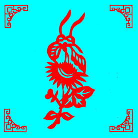 蝶恋花剪纸