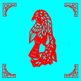 鸟剪纸