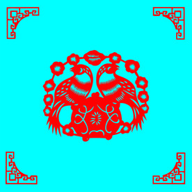 鸟剪纸
