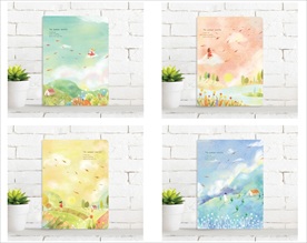 本子封面  夏季