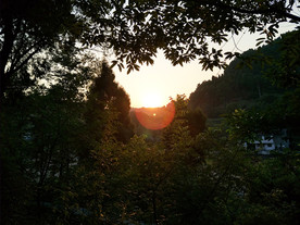 落日余晖