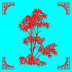 竹子剪纸