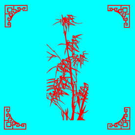 竹子剪纸