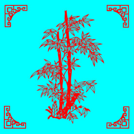 竹子剪纸