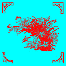 蝶恋花剪纸