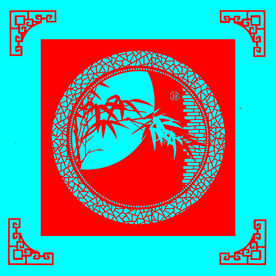竹子剪纸