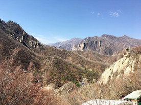 山坡上的美景