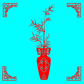 竹子剪纸