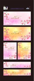 手绘花卉底纹