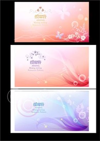 手绘花卉底纹