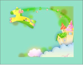 手绘花卉底纹