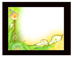 手绘花卉底纹