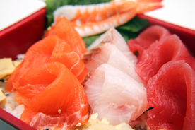 生鱼片盖饭 寿司