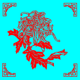 菊花剪纸