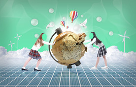 学生元素海报