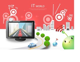 手绘卡通IT