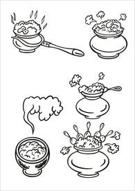手绘餐具器皿