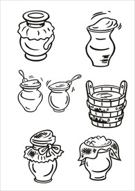 手绘餐具器皿