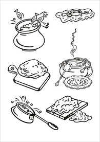 手绘餐具器皿