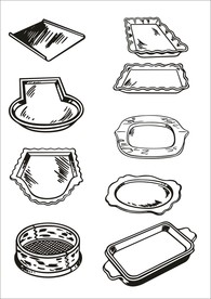手绘餐具器皿