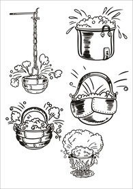 手绘餐具器皿
