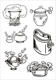 手绘餐具器皿